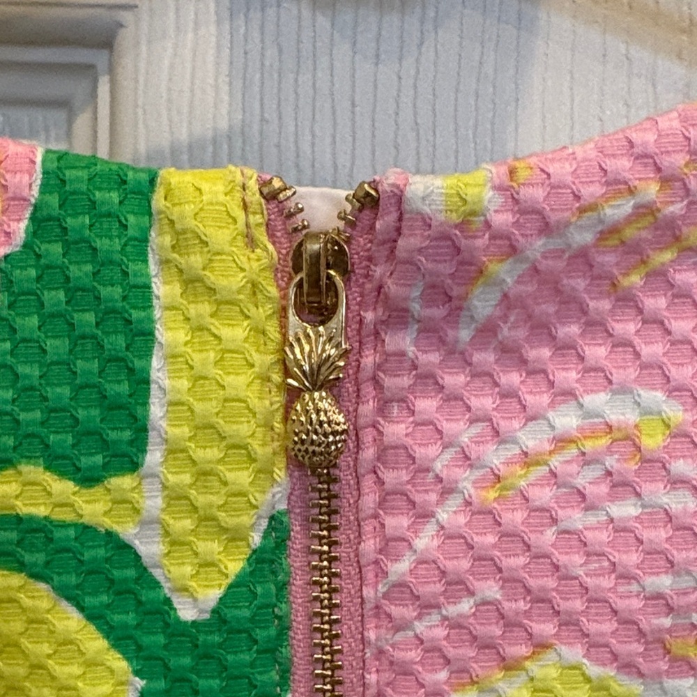 Lilly Pulitzer for Target Vibrant Pink and Green Dress - Picture 3 of 6